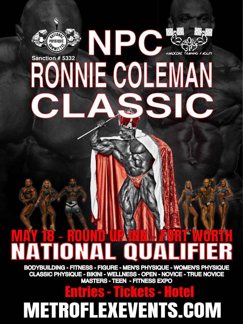 NPC Ronnie Coleman Classic Hair and Make-Up